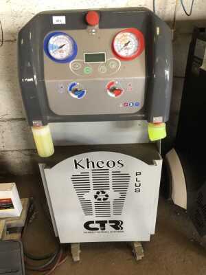 A CTR Denso Thermal Systems Kheos Plus air Air con re-gas machine for R134a gas.