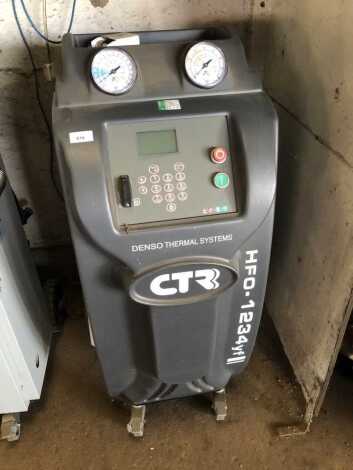 A CTR Denso Thermal Systems HFO-1234YF Air con re-gas machine for 1234YF gas