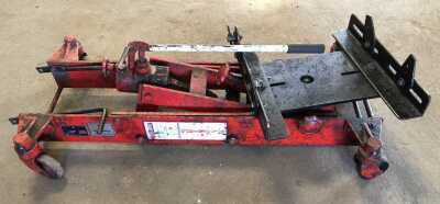 A Sealey one tonne transmission jack.