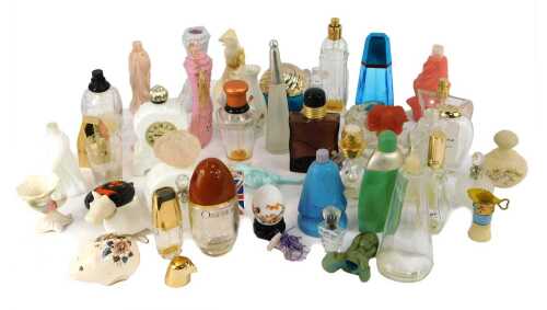 Various Avon and other perfume bottles, to include Givenchy, Calvin Klein, etc. (1 box)