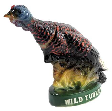 A Beswick Austin Nichols Wild Turkey ceramic decanter, limited edition number 7, 26cm high.