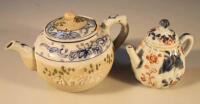 A late 18thC Chinese miniature teapot