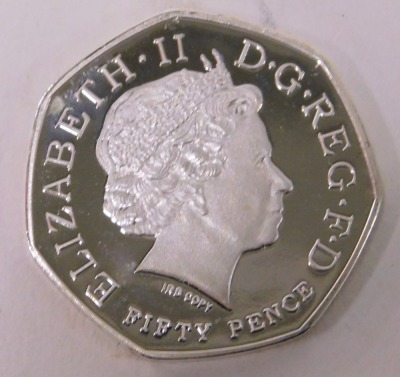 A n IRB copy Kew Gardens 1759-2009 fifty pence piece. - 2