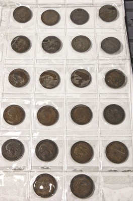 Pre-decimal coinage, to include shillings, for 1899, 1887, George V and later, pennies, half pennies, farthings, commemorative crowns, etc. (a quantity) - 2