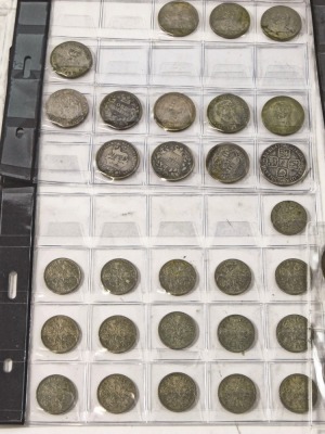 Pre-decimal coinage, to include shillings, for 1899, 1887, George V and later, pennies, half pennies, farthings, commemorative crowns, etc. (a quantity) - 5