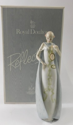 A Royal Doulton Reflections figure Debut, HN3046, boxed, 31cm high. - 4