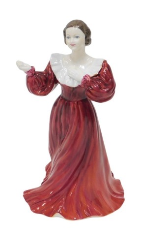 A Coalport Ladies of Fashion Caroline figure.