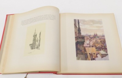 Jaroslav Setelik. Praha, canvas bound book, containing various prints, etc. - 4