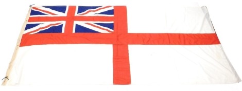 A UK ship's Ensign, dated.