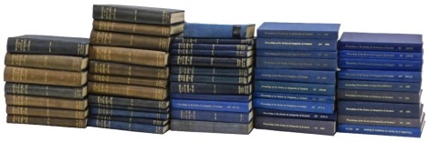 Antiquarianism.- PROCEEDINGS OF THE SOCIETY OF THE ANTIQUARIES OF SCOTLAND.- ex-library, a significant accumulation (3 boxes)