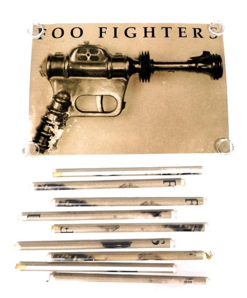 Ten Foo Fighters 1995 debut album posters, that were issued ...