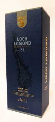 Loch Lomond Single Malt Scotch Whisky, aged twenty one years, 46% vol, 70cl, boxed. - 2