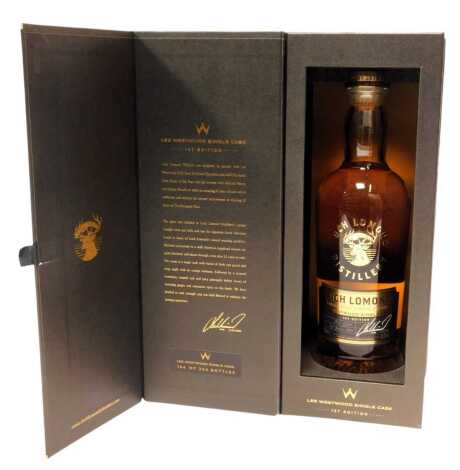 Loch Lomond Single Malt Scotch Whisky, aged twenty-five years, Lee Westwood Single Cask 1st Edition, 55.31 vol, 70cl, boxed.