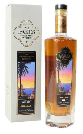 The Lakes Single Malt Whisky, limited release for Master of Malt, Miramar, 54% vol, 70cl, boxed.