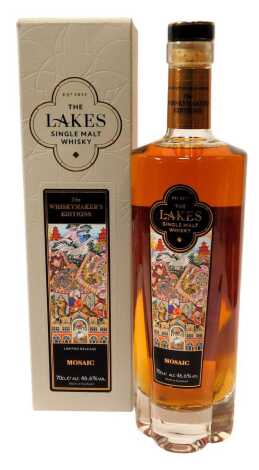 The Lakes Single Malt Whisky, The Whiskymaker's Edition Mosaic, limited release, 46.6% vol, 70cl, boxed.