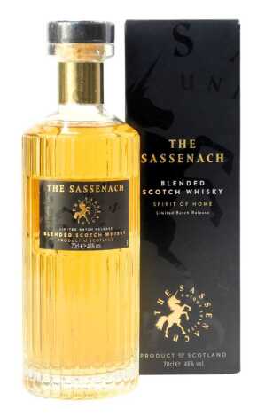 The Sassenach Blended Scotch Whisky, 46% vol, 70cl, boxed.