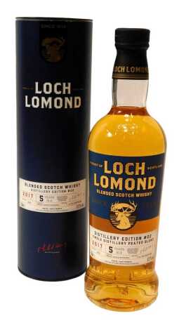 Loch Lomond Blended Scotch Whisky, Distillery Edition No. 2, distilled 2017, five years old, 1 of 300 bottles, 57.7% vol, 70cl, boxed.