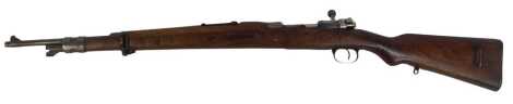 A Mauser 7.92mm calibre bolt action rifle, serial number 2H3989, barrel length 60cm, 111cm long overall, with deactivation certificate number 184478. For Sale by TENDER - Final bids to be submitted by 12 noon Wednesday 25th September.