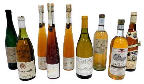 Various bottles of wine, to include Vallendar Chateau Talbot Caillou blanc, etc. (9)