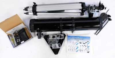 A Sky Watcher telescope, 1309 EQ2, boxed, together with various accessories. - 3