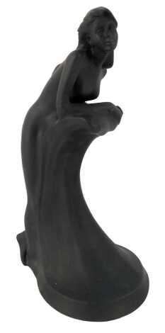 A Royal Doulton black matt porcelain figure, from the Images Collection, Free Spirit, HN3159.