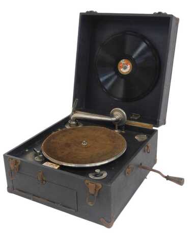 A Chorister tabletop record player.