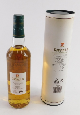 A bottle of Tamnavulin single malt Scotch whisky, aged twelve years, 70cl, with outer tube case. - 2