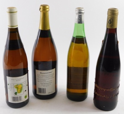 Four bottles of German Hock and other wine, including Blumenstrauss (Perry), etc. - 2