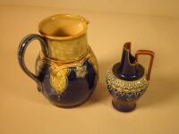 Two items of Royal Doulton stoneware