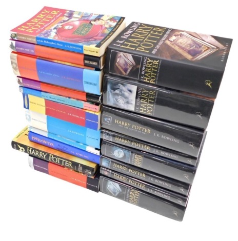 Rowling (JK). A collection of Harry Potter hardback and paperback books, The Cursed Child, and others, to include The Chamber of Secrets Ravenclaw 20th anniversary edition, American Bloomsbury guides, etc. (a quantity)