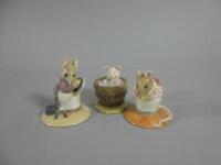 Three Beswick Beatrix Potter figures