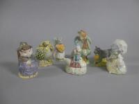 Seven Royal Albert Beatrix Potter figures