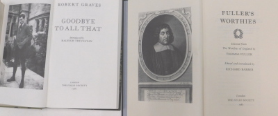 Folio Society. A collection of Folio books, to include Hibbit, Grenvill's England, Thomas Hardy The Woodlands, An Inn keeper's Diary John Fothergill, Francis Kilvert Journal of a Country Curate, Fuller's Worthies, Robert Graves Goodbye to All that, The Sm - 4