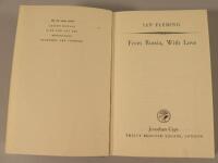 A first edition copy of From Russia with Love by Ian Fleming