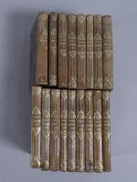 Seventeen volumes of the works of Victor Hugo