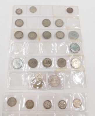 Pre-decimal coinage, comprising a collection of two shillings, half crowns for 1935 and 1956, various one shillings, six pence pieces, etc. - 3