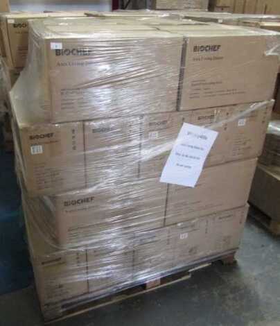 A pallet of BioChef Axis Living juicers. (36)