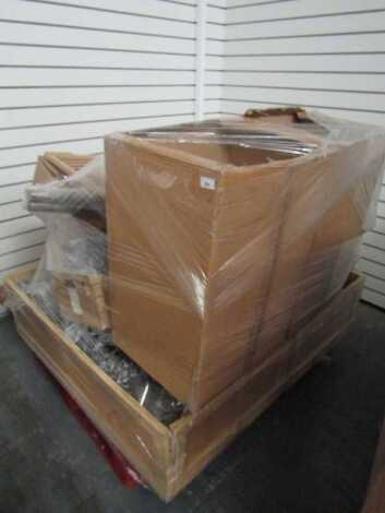 A mixed trade pallet, including two Arizona dehydrators, three Premium dehydrators, vibration plates, etc.