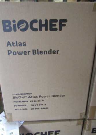 A BioChef High Performance Blender.