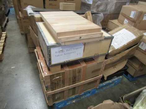 A mixed trade pallet of pilates equipment, etc.