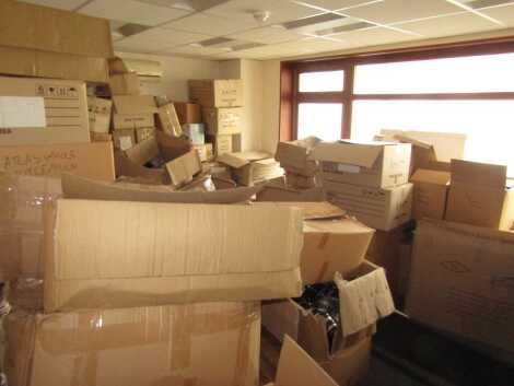 The entire contents of the first floor stores and offices, including an extensive selection of product accessories, spares, etc. The photographs are just an illustration guide, not definitive, and the buyer is required to clear this space in its entirety.