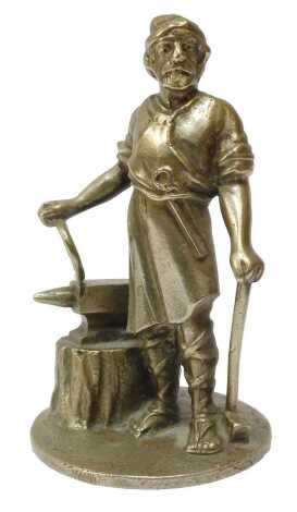 A Vulcan Blacksmith mascot, 13cm high.