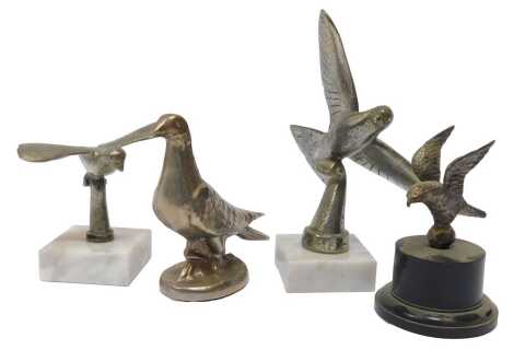 Four bird mascots, including doves, eagle, etc. (4)