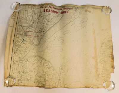 Various Great Northern Railway plans, to include Session 1887 relating to South Holland, Session 1882 relating to Lincolnshire and Norfolk, Session 1882 for The New Junction with Sleaford Line at Boston, etc. (a quantity) - 4