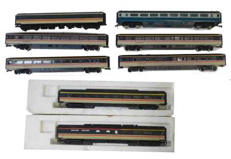 Hornby OO gauge Intercity carriages, 11214, together with further OO gauge carriages, etc. (a quantity)