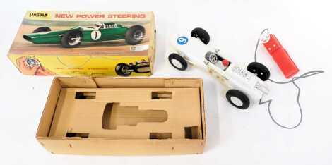 A Lincoln International Lotus Indianapolis racing car, boxed.