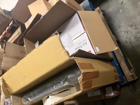 A mixed trade pallet, including air fryer, treadmill, etc.