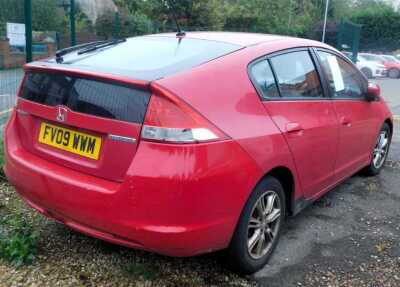 A Honda Insight, Registration FV09 WWM, red, first registered 03/07/2009, MOT expired 9th October 2024. NB. Upon instructions from High Court Enforcement following seizure and therefore sold WITHOUT RESERVE, keys or V5.  - 2