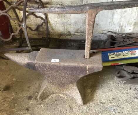 An anvil, 54cm long.