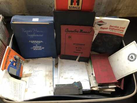 Various agricultural service manuals.